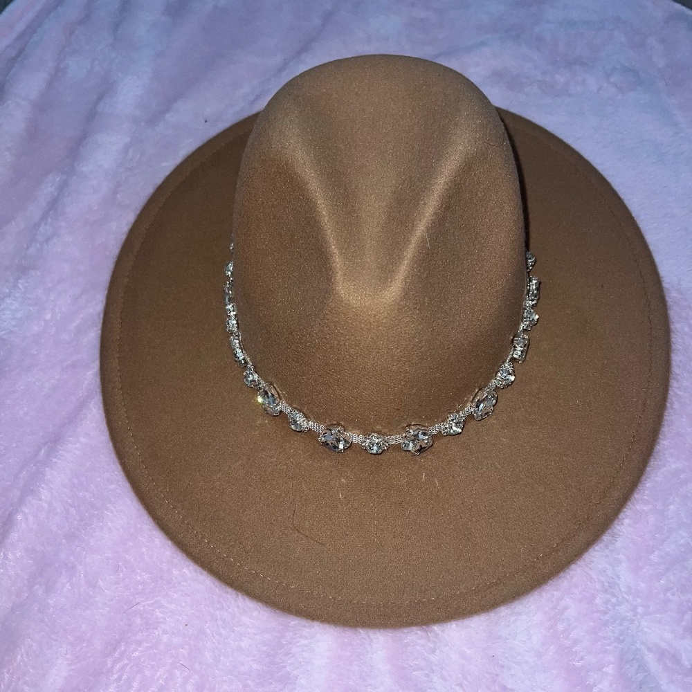 Cowboy Hat with Bling Rim